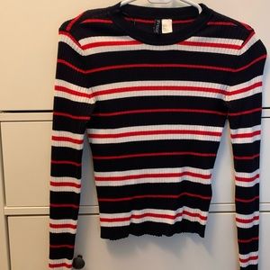 stripped sweater